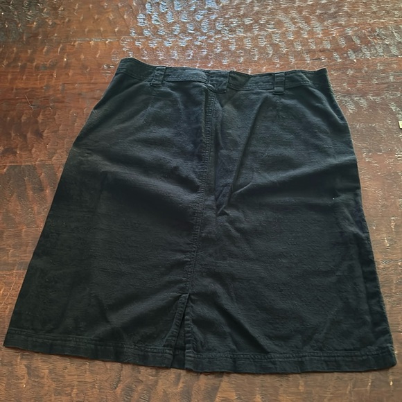 Royal Robbins Ruched Side Snap Option Linen Feel Skirt - Picture 2 of 10